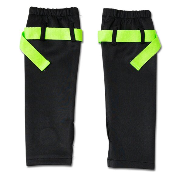 Uzurai Cyberpunk Tech Black Green Arm Warmer - Picture 2 of 6